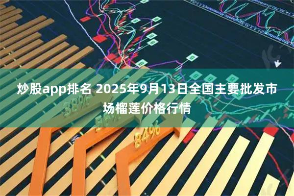 炒股app排名 2025年9月13日全国主要批发市场榴莲价格行情