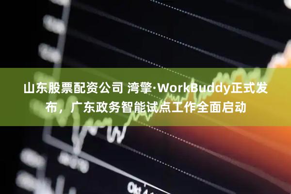 山东股票配资公司 湾擎·WorkBuddy正式发布，广东政务智能试点工作全面启动